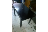 Thanh Lý Bàn Gỗ Thông 1m x 0m5 Sơn Đen